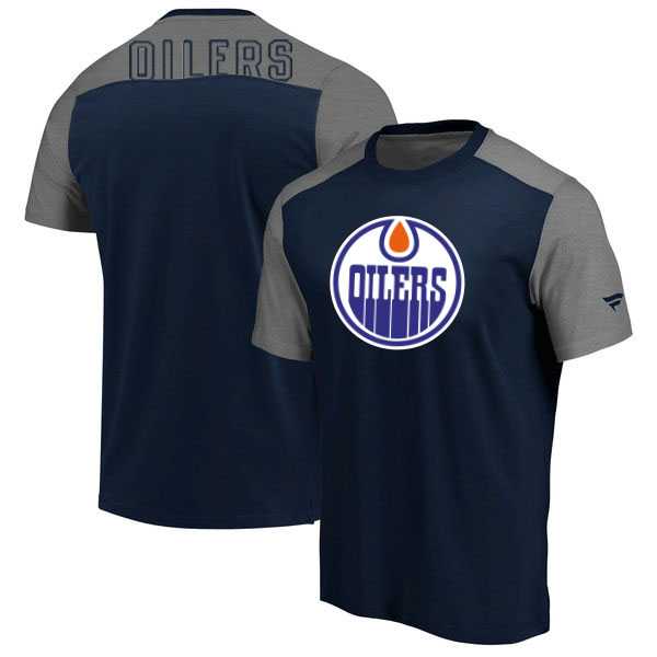 Edmonton Oilers Fanatics Branded Big & Tall Iconic T-Shirt Navy Heathered Gray,We sell and wholesale Edmonton Oilers Fanatics Branded Big & Tall Iconic T-Shirt Navy Heathered Gray on line form chian!